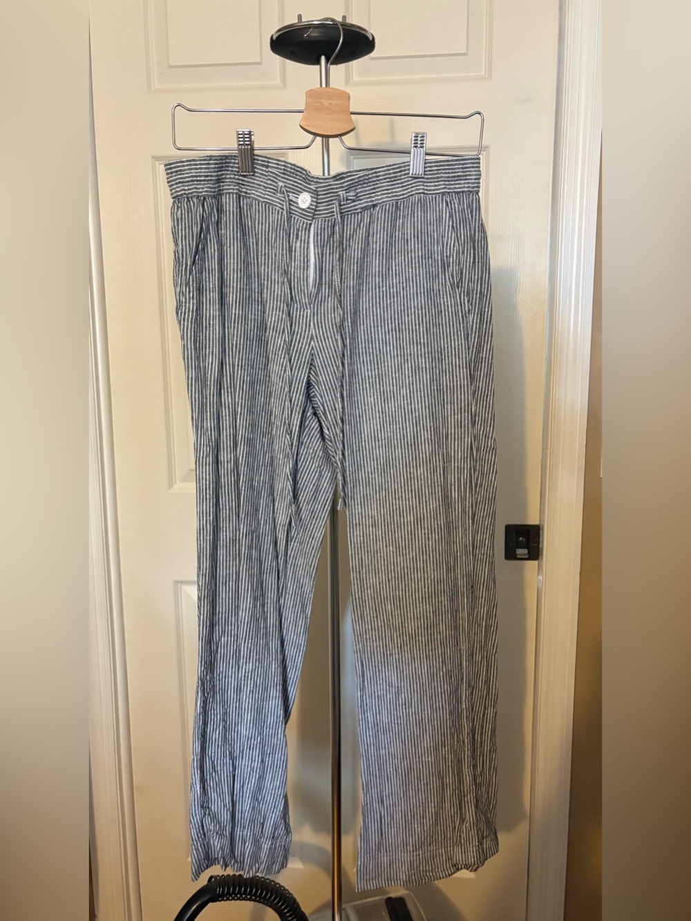 Striped Linen Pants